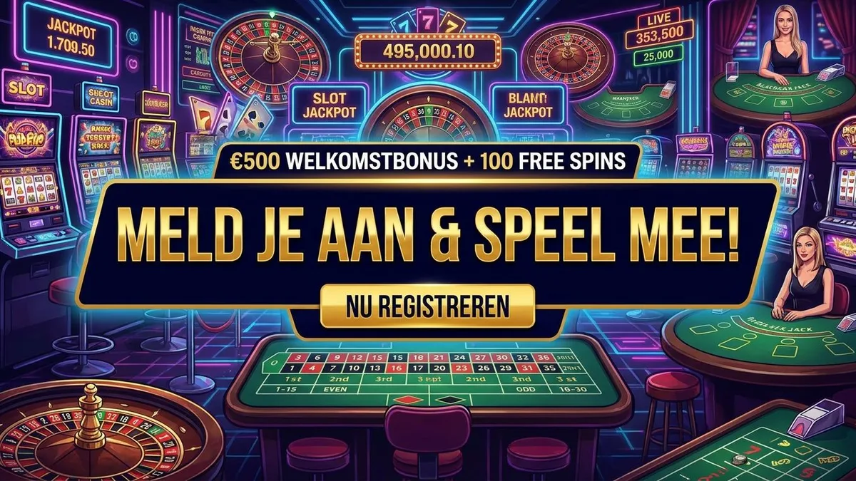 Aanmelden met bonus